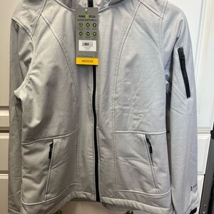 Free Country Light Gray Softshell Jacket
